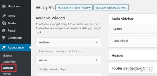 如何在移动设备上隐藏 WordPress 小部件使用Widget Options插件